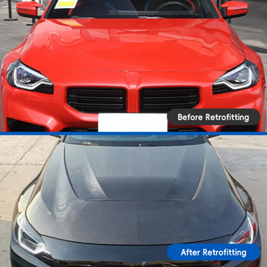 Kit de carrosserie de protection avant en fibre de carbone pour M2 G42/G87 2022-2025 – Nouvelle mise à niveau à visser - Product Image 2