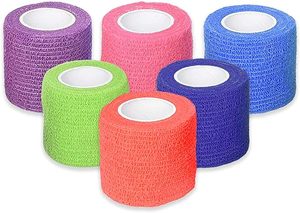 Fuzelong Đầy Màu Sắc Dùng Một Lần Không Dệt Gắn Kết Băng Và Băng Đàn Hồi 2.5 Cm/5 Cm/7.5 Cm Tự Dính Băng - Product Image 3