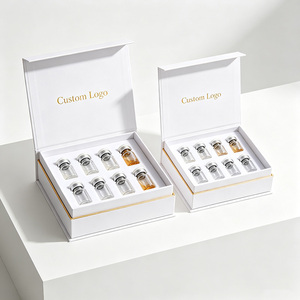 Emballage personnalisé de flacons de peptides de luxe avec fermeture magnétique, boîte en carton rigide pour cosmétiques, pour flacons de 3 ml/10 ml - Product Image 5