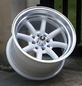 Jantes de <span class=keywords><strong>voiture</strong></span> classiques SKA 15*8 15*9, design à <span class=keywords><strong>disque</strong></span> profond, 4*100 4*114.3 ET0, jantes en alliage d'aluminium pour voitures particulières, très vendues - Product Image 4