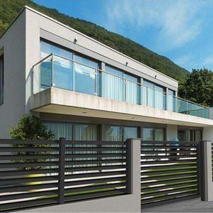 سياج من سبائك الألومنيوم ، ملحق ارتفاع السور: x x Piste ، سياج خصوصية عمودي ، سياج خصوصية من سبائك الألومنيوم - Product Image 2