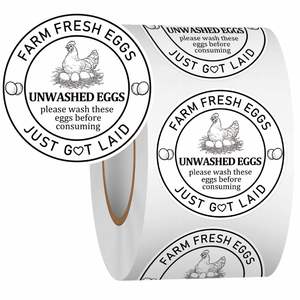 100% Waterproof Tear Resistant <b>Vinyl</b> Stickers, Custom Printed <b>Self</b> <b>Adhesive</b> <b>Vinyl</b> <b>Roll</b> Labels for Packaging and Brand Logo - Product Image 1