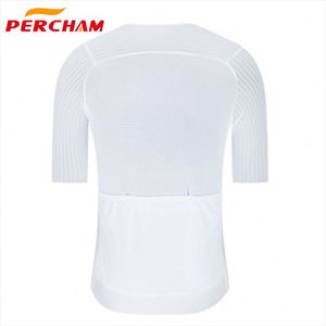 Maillot de cyclisme à manches courtes pour homme, respirant, séchage rapide, avec design à empiècements, vêtements de cyclisme confortables - Product Image 4