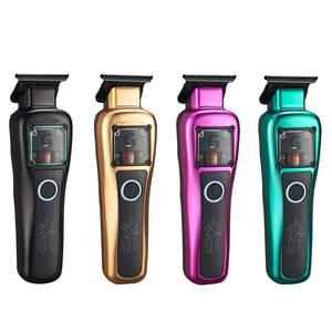 Cortador de cabello inalámbrico profesional Motor <span class=keywords><strong>vector</strong></span> 9500rpm DLC cuchilla barbero cortador de cabello hombre - Product Image 3