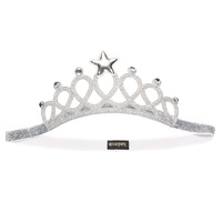 Mode fête cadeau bébé enfants enfants enfants paillettes strass princesse bandeau chapeaux couronne diadème cheveux bijoux accessoires
