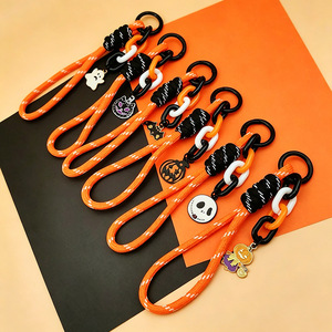 HLC New Halloween Keychain Charms, Pumpkin & Ghost Pendant <b>Phone</b> <b>Lanyard</b>, Multi-purpose Bag Hanging Ornament Decorative Jewelry - Product Image 1