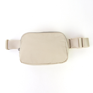 Sac banane sport personnalisé en nylon imperméable, sac de taille bandoulière pour femmes et hommes - Product Image 1