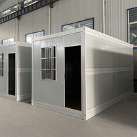 Casas Contenedor Plegables Prefabricadas de Acero Moderno de Alta Calidad, Fáciles de Montar, Listas para Usar, Estructura para Gimnasio, Tienda, Parques