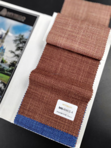 <span class=keywords><strong>Costume</strong></span> Homme Haut de Gamme 100% Laine Vierge Deux Pièces Cérémonie <span class=keywords><strong>Mariage</strong></span> Affaires Gris Bleu Simple Boutonnage - Product Image 2