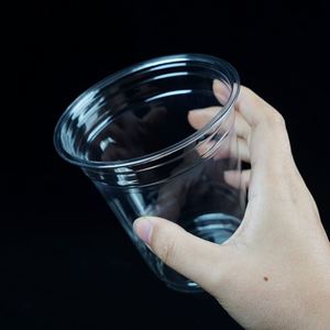 Custom Size and Printing LOGO 12oz(98mm) clear <b>Plastic</b> <b>Cups</b>,disposable PET Cold <b>Drink</b> <b>Cups</b> Without Lids - Product Image 3