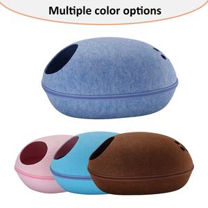 Luxus kreative Donuts Form benutzer definierte Filz runden Tunnel Haustier Katzen bett Katzen höhle - Product Image 4