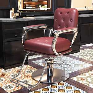 Sillón de Peluquería Japonés de Alta Gama, Ajustable en Altura, Giratorio, Puede Colocarse Boca Abajo, Sillón de Barbería - Product Image 4