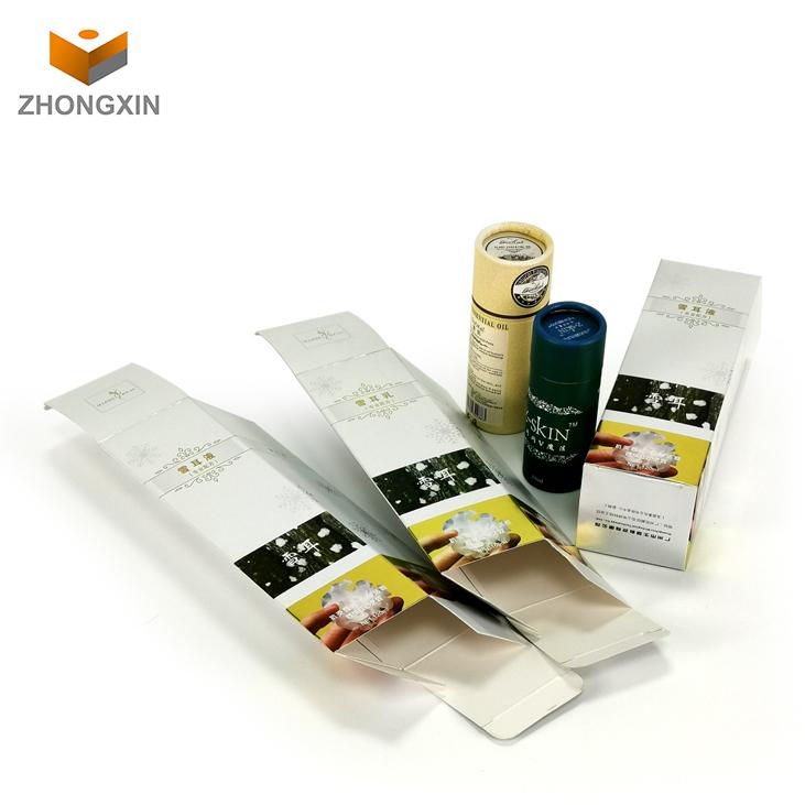 Factory Direct Supply Folding Eco Friendly Paper Biodegradable Cosmetic Skin Care Packaging Boxes