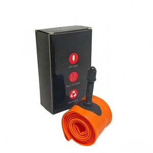 Chambre à air de vélo 28'' 18-32C 32-45C 700C 45/60/80mm <span class=keywords><strong>Schrader</strong></span>/Presta, pneu de vélo léger en TPU pour vélo de route, VTT, BMX - Product Image 3