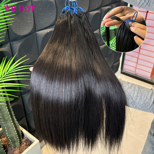 Extensions de <span class=keywords><strong>cheveux</strong></span> humains 100% naturels vietnamiens pour tresses bohèmes, pré-bouclées, bouclées birmanes, nœuds miracle, <span class=keywords><strong>cheveux</strong></span> humains au crochet effet plume - Product Image 1