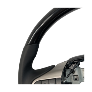 ที่กำหนดเองพีชไม้พวงมาลัยสำหรับโตโยต้า Alphard <span class=keywords><strong>Vellfire</strong></span> สำหรับเล็กซัส Lx570 Lm300h 350อุปกรณ์ตกแต่งภายในรถยนต์ - Product Image 4