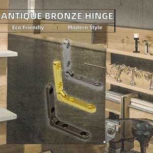 Charnière en fer pour portes larges et plates - Design contemporain écologique pour cuisine, salon et usage scolaire - Product Image 2