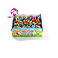 Fournisseur de biscuits à la confiture Choco Fan pour enfants Snack personnalisé en forme de moulin à vent Boules de sauce au chocolat doux Biscuit