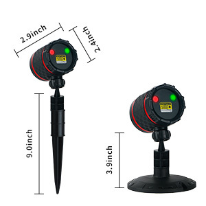 Kswing ánh sáng kỳ nghỉ <span class=keywords><strong>Twinkle</strong></span> <span class=keywords><strong>Twinkle</strong></span> Little Star Laser 3R điều khiển từ xa năng lượng mặt trời Vườn Laser Ánh sáng ngoài trời bên trang trí - Product Image 3