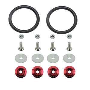 Pwjom – Kit de renforcement de pare-chocs de voiture, en acier inoxydable, alliage d'aluminium, caoutchouc nitrile, coussinets double couche, vis pour pare-chocs avant et arrière - Product Image 4