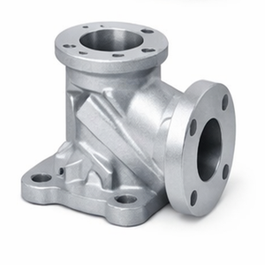 Corps de vanne en aluminium moulé sous pression AlSi12 personnalisé OEM avec des passages internes lisses pour les vannes de processus produits à partir de plans - Product Image 2