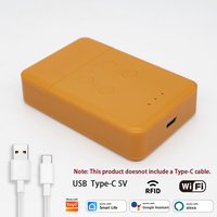 Module Récepteur Double RF RFID pour Télécommande WiFi d'Ouverture de Porte de Garage Intelligente Sans Fil avec Minuteur et Alimentation USB Type C 5V