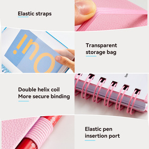 Agenda Personalizzata all'Ingrosso per Signore, Formato A5 e A6, Copertina in PU, Rilegatura Termica a Spirale - Product Image 6