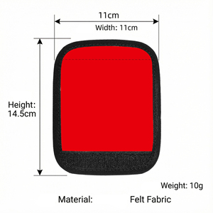 Housse de poignée de bagage personnalisée avec nom brodé, housse de poignée souple personnalisée pour <span class=keywords><strong>valise</strong></span>, sac de voyage - Product Image 5