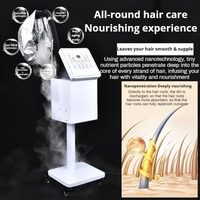 Peluquería Ozono Nano Micro Mist Hair Spa Máquina de vapor Venta caliente Profesional Cuidado del cabello Máquina de pulverización Peluquería