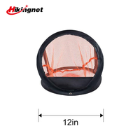 Filet de golf pliable multi-usage 3-en-1 avec sac de transport et tapis de gazon pour l'entraînement de golf en extérieur