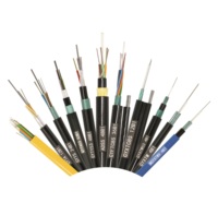 TTI OEM Cable ADSS de fibra óptica monomodo de alto rendimiento Cable de comunicación exterior de 12 núcleos Red de compresión de tensión