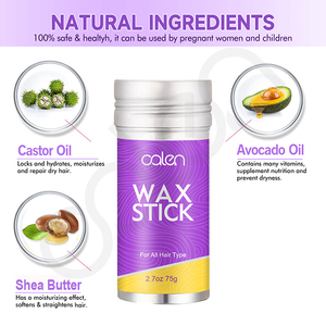 Oalen Extreme <span class=keywords><strong>Max</strong></span> <span class=keywords><strong>Hold</strong></span> Hair <span class=keywords><strong>Wax</strong></span> Gel de pommade organique avec contrôle des pointes pour extensions de cheveux bouclés et crépus avec étiquetage privé - Product Image 5