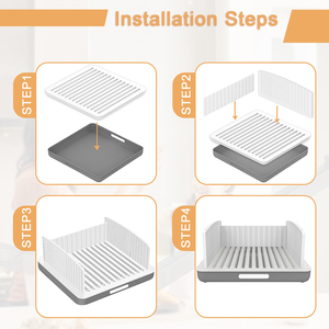 Adjustable 3-Slice Thickness <b>Bread</b> Slicer Foldable with Crumb Tray for Homemade <b>Bread</b> Kitchenware Usage - Product Image 6