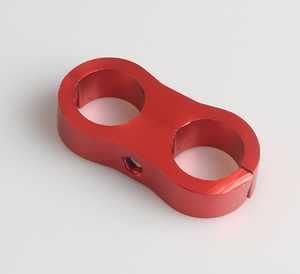 Morsetto per filo, Clip per tubo AN4 / 6 / 8 / 10/12, separatore per tubo dell'olio di scarico automatico in alluminio a 2 fori, 9 colori - Product Image 5