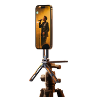 Çok Fonksiyonlu Manyetik Telefon Tripod Standı Selfie Çubuğu Masaüstü Tutucu, Yaratıcılar için 1/4 Portlu