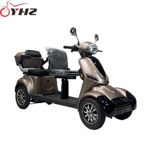 Scooter électrique de mobilité 4 roues 1000W <span class=keywords><strong>pour</strong></span> personnes âgées CE <span class=keywords><strong>Moto</strong></span> <span class=keywords><strong>pour</strong></span> personnes handicapées 2 personnes avec boîte arrière - Product Image 5