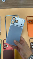 Casing HP Bingkai Logam Anti Benturan Warna Kustom Ubah Tampilan HP 18pro, Casing HP 18pro