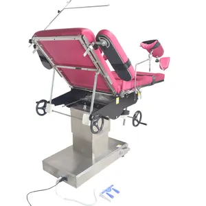 SNMOT5500c Electric Lifting Obstetrics Bed Labor And Delivery Manual Gynecology Examination Operating Table Manufacturer