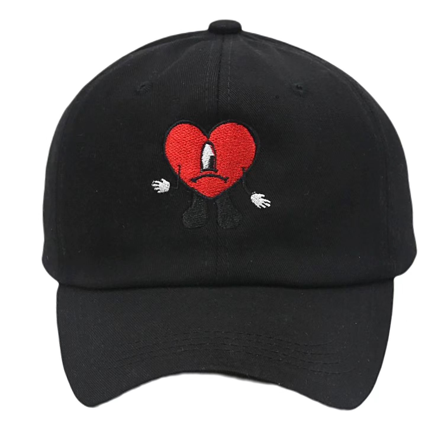 Новый дизайн на заказ, милый и изображением кролика Банни; Бейсбольная Шляпа Кепка унисекс вышивка пустая бейсбольная плохо с милым принтом кролика Кепка