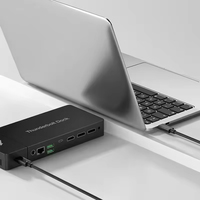 Câble Thunderbolt 4 ULT-unite Soft Type-C prenant en charge la sortie vidéo 8K 60Hz, le transfert de données 40 Gbps et la charge 100 W, compatible avec USB4