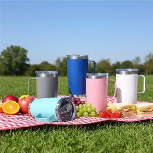 20Oz Stainless Steel Travel Tumbler Dishwasher Safe Metal Coffee Cup <b>Cheap</b> 20Oz Tumbler <b>Set</b> Bar Accessories ASM26 - Product Image 3
