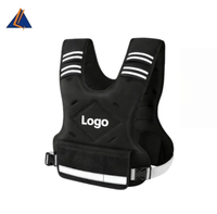 Gilet lesté portable Topdive pour femme, 3 kg, en néoprène intégré, pour entraînement de force, course à pied et exercices de gym