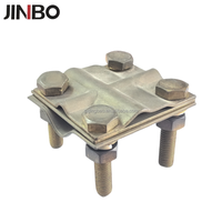 Meilleures ventes : Serre-câbles de mise à la terre carrés Jinbo de Shaoxing à bas prix pour câbles/tiges métalliques