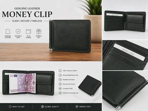 Handmade Genuine Leather <b>Wallet</b> with Slim Design and Durable Stitching for Everyday Use - Product Image 3