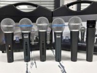 Microphone dynamique filaire GAM-MIC58 pour instrument de musique, micro de batterie, kit portable transfrontalier