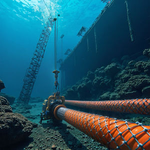 NewPion UG50/125 HeatCorr Graduierte Optische Faser 0,20 NA 100 Kpsi Prüfungsdichte Hochtemperatur-Acrylatbeschichtung für Chemische Öfen - Product Image 4