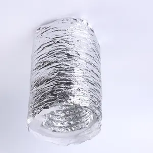Professional Supplier Reinforced Aluminium Foil Polyester Insulated R6 R8 HVAC System Flexible Ducts