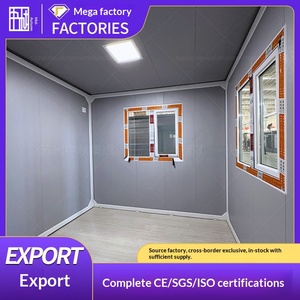 Module de conteneurs préfabriqués pour l'exportation, modulaire et extensible, à double ouverture, avec deux chambres, un salon et un espace de rangement, pour gîtes et hôtels dans les sites touristiques - Product Image 2