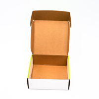 Boîte d'expédition en carton ondulé en papier kraft personnalisable OEM, boîte d'expédition imprimée en couleur pour l'électronique automobile, caméra embarquée