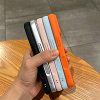 Étui de téléphone en acrylique coloré de luxe pour iPhone 17 Pro Max, pour iPhone 15 16 Pro Max, étui coréen mignon de couleur unie
